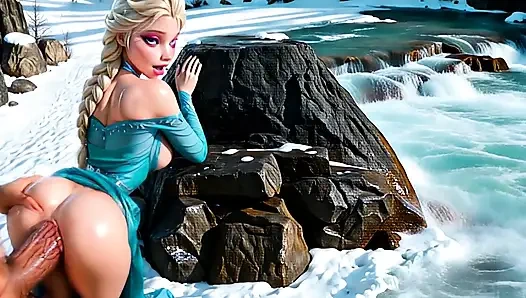 BUSTY German Teen gets FUCKED Outdoors