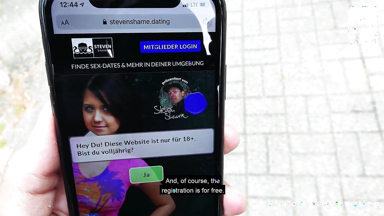 Mia Blow and Bodo enjoyed a rough sex outside in Berlin! StevenShame
