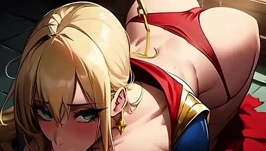 Supergirl Gets Tied Up And Toyed AGAIN
