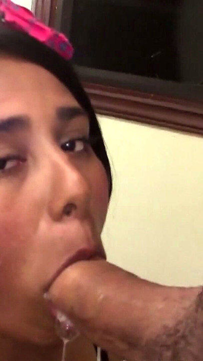 No Mercy for Latina GF's Throat | Clip 1