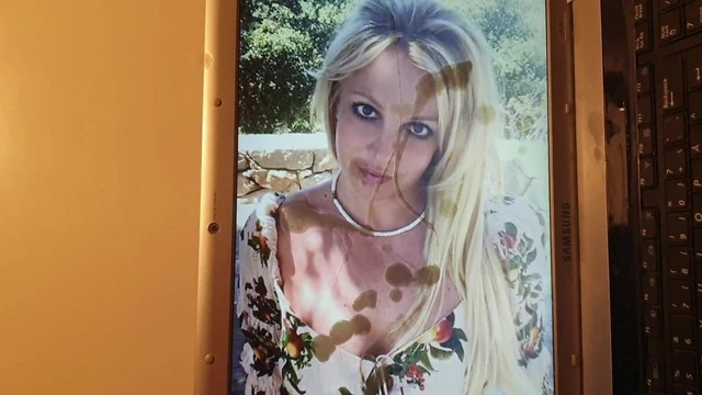 Britney Spears Cum Tribute 90