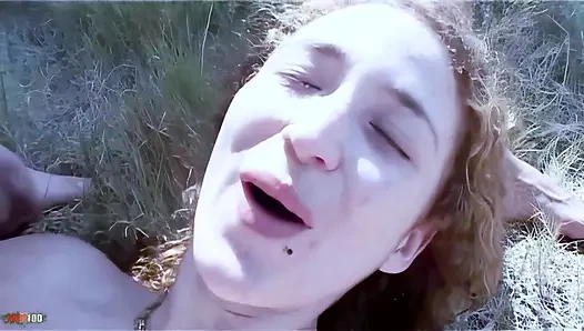 Monica Ledesma İspanyol porno yıldızı sakso ve yüze boşalma açık havada sert sikiş