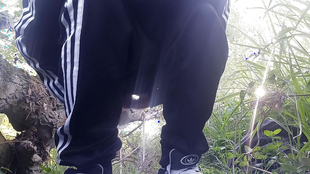 Twink's endless precum, big cumshots, replay, slow motion, compilation, Asian boy in adidas tracksuits, freeballing