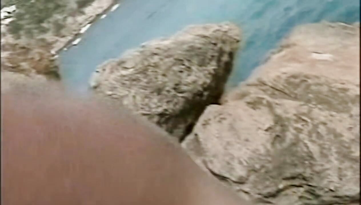 Horny Redhead Babe Fingers Pussy on Wild Beach