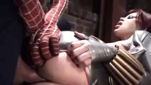 Spider man and black widow
