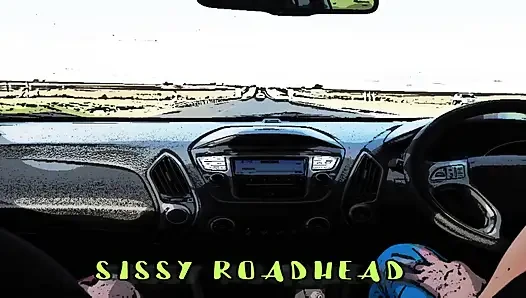 Brandy Homo Shemale разбивается в сисси Roadhead Style