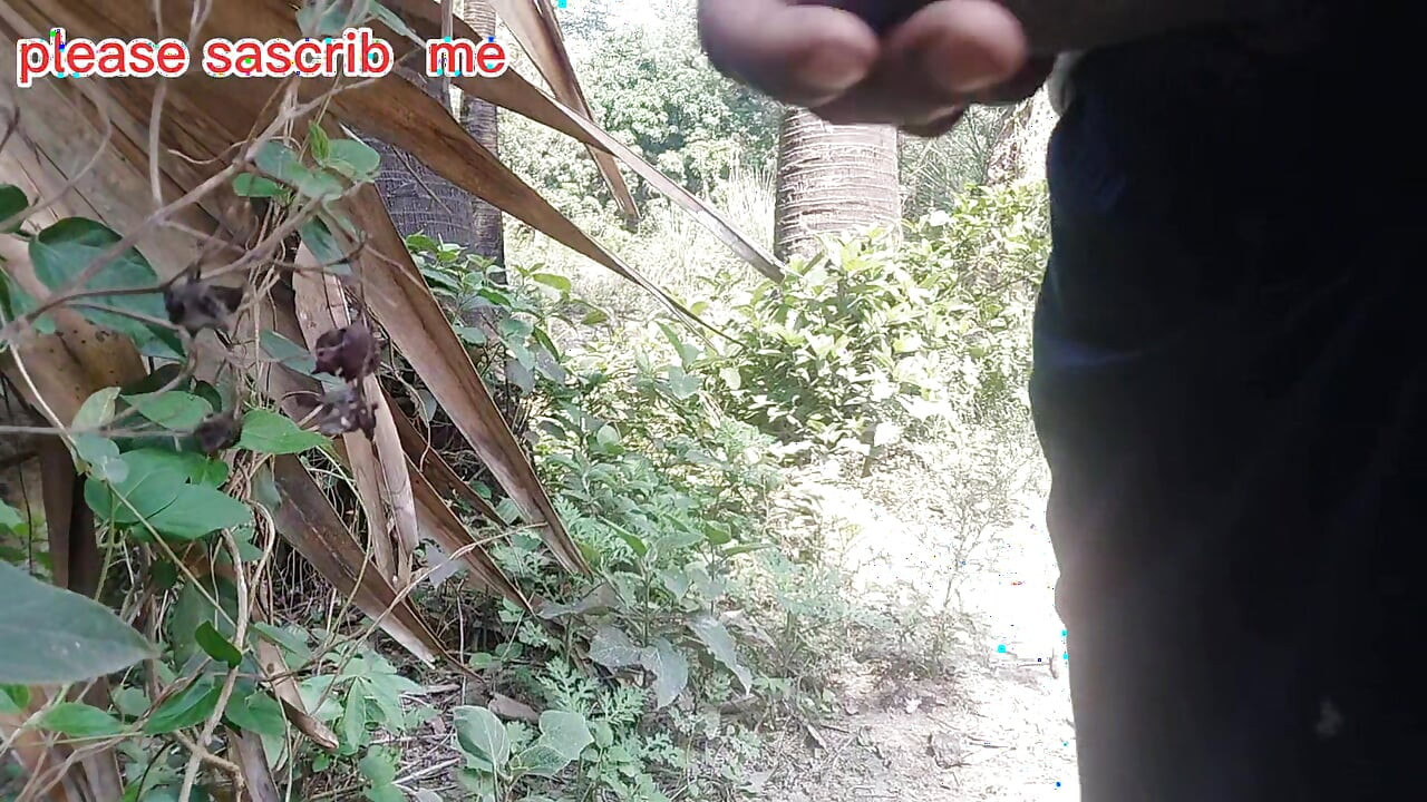 Desi bangali boy in forest fuk tree