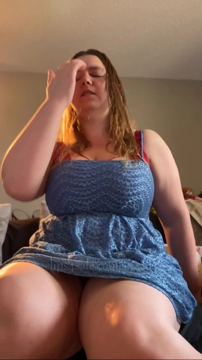 Memorable moment from "POV Pussy Flash and Foot Humiliation - BBW Domme Marie Striptease and Edging - Three Vibrator"