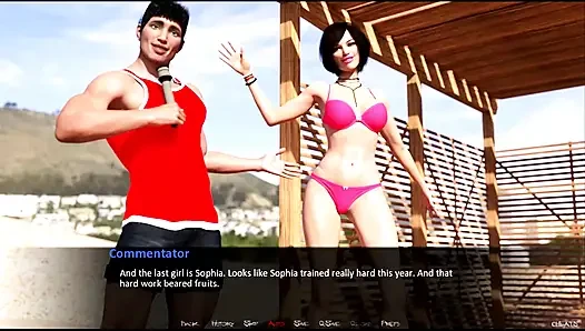 Dikhianati #3 - cewek rambut pirang tari striptis johannes dientot sama johannes ... Sophia nyepong kontol johannes
