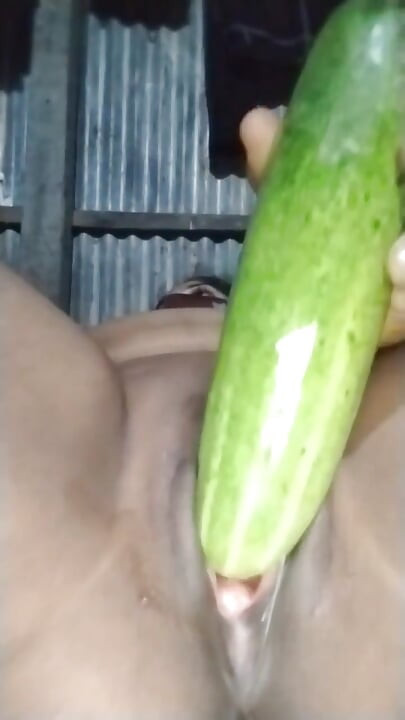 My Deshi Hot Pussy Fuck with Cucumber Orgasm