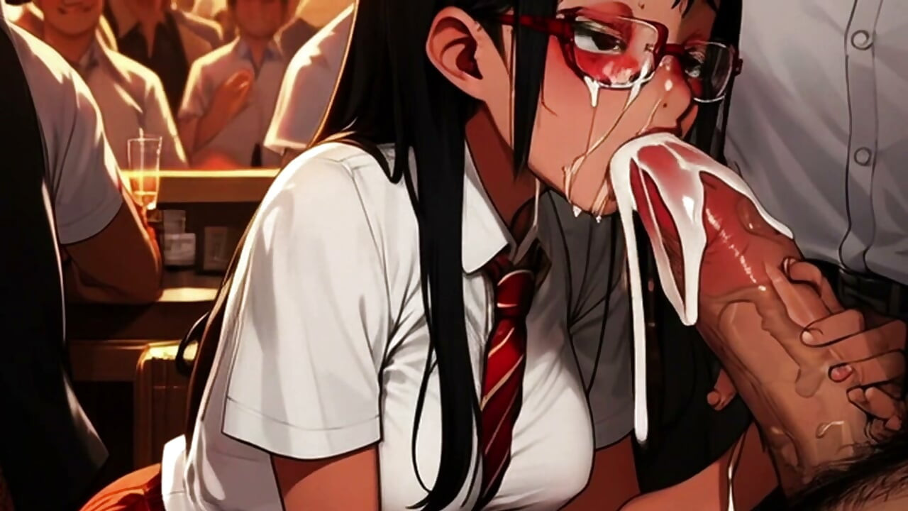 Beautiful Exotic Schoolgirls Give Their First Public Blowjobs In A Mosh Pit