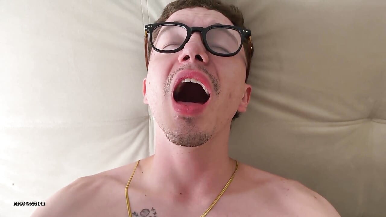 Stepdaddy Masturbates Me and Fucks Me Bareback in POV Hard and Deep, He Fills My Ass with Milk