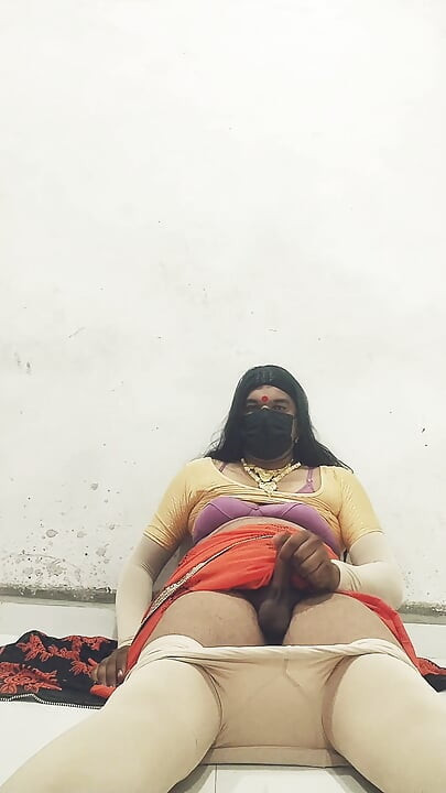 Dipali shemale red saree fuck