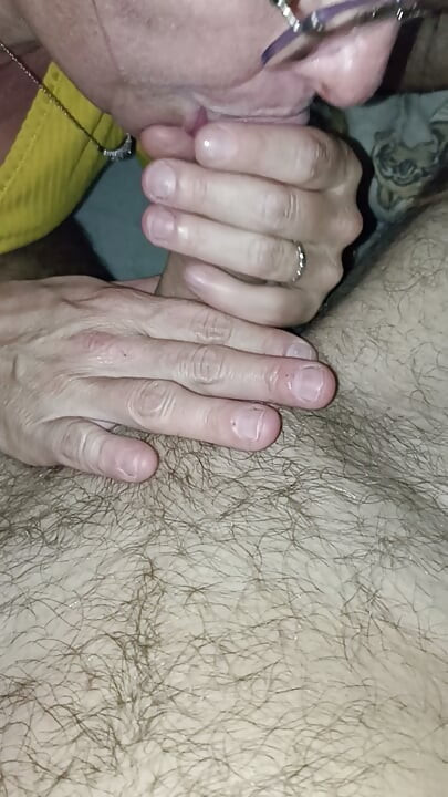 Jade wakes me up and sucks me for a long time