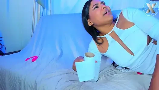 Masturbating with My Panties on: Soaked in Excitement and the Smell of Sex