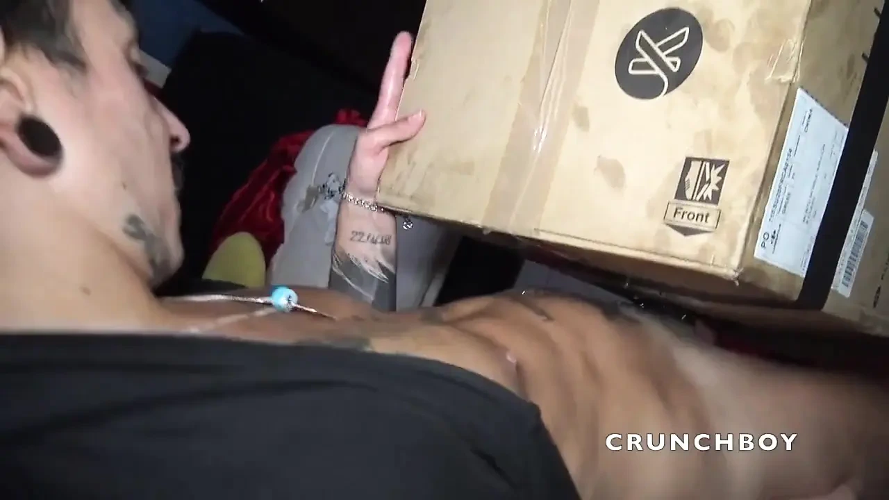 Andrez fucked raw in glory holes by straight boy curious