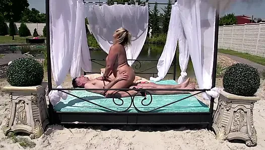Busty MILFs Get Fucked by Young Hard and Big Cocks Eager to Satisfy Their Every Lust