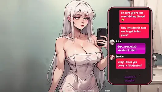 Bayang-bayang ambisi: pasangan hentai - episode 8