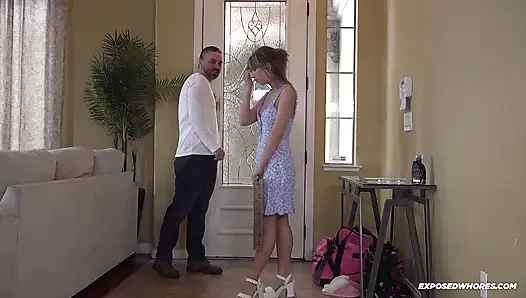 Daphne Dare fucks her stepbrother for ride