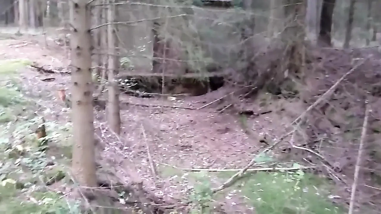 A fatal walk – Fucked, punished and totally filled with piss in a German WW2 bunker