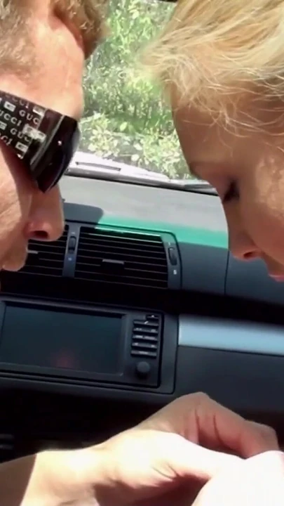 Stunning moment from "BLOWJOB AND PUSSY LICKING IN THE CAR. RISKY PUBLIC SEX"