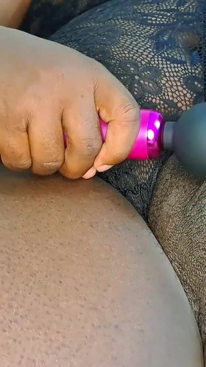 Jaw-dropping moment from "Chubby Sissy using a Vibrator On his Cock"