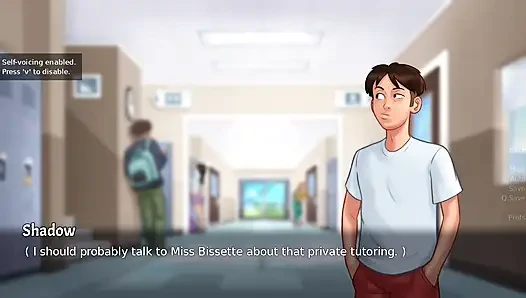 Летняя сага, 1-й день в колледже