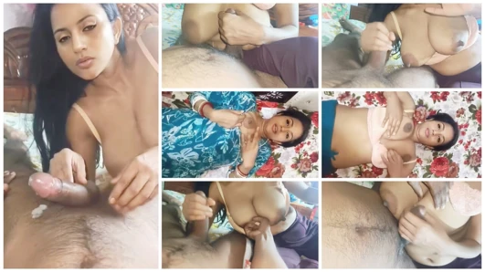 Season 160. Bhabhi doing masterbating husband's brother cock