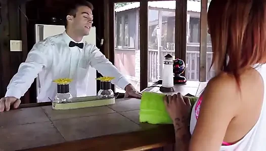 Redhead Horny Pussy Gets Her Cunt Massaged