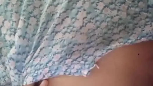 Young Sri Lankan intern trying hard sex during the lunch break with her Dildo