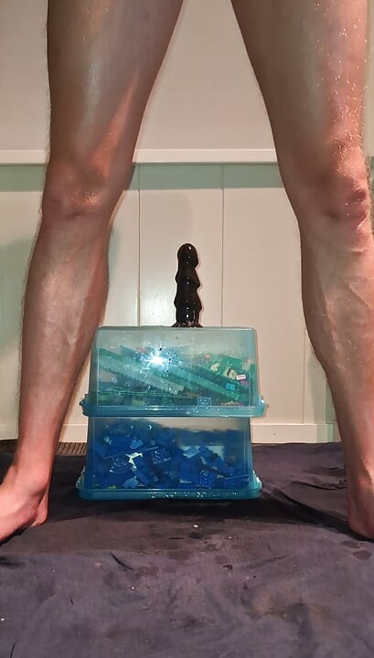Solo Gay Twink Anal dildo - Extrema pissande orgasmer