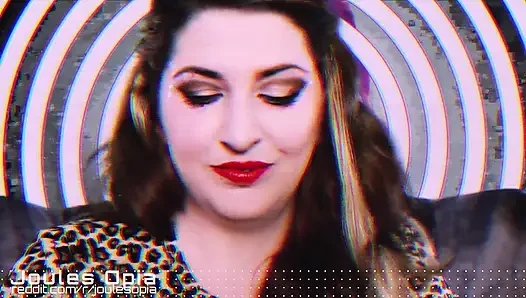 Plexiglass ruj fetişi asmr'ı öpüyor