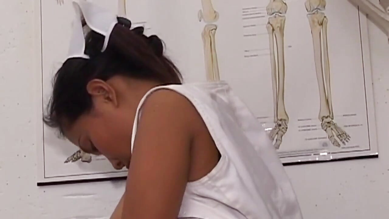 Mature Nurse Satisfies Two Older Patients Passionately