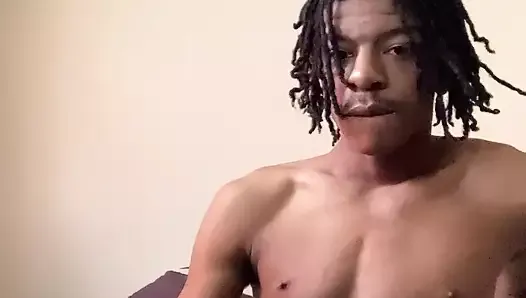 Tj Masturbating  His Cock Slapping And Stroking While Talks To The His Subscribers
