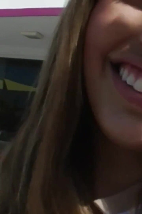 Young Tanned Slut with Small Tits and a Tight Shaved Pussy Gets a Rough Fuck