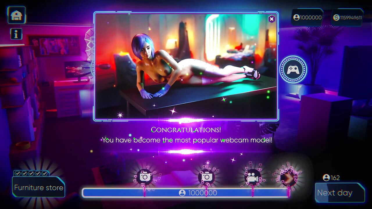 Onlyfap Simulator 3 Porn Game full Game Play Sex Game, Nude Game