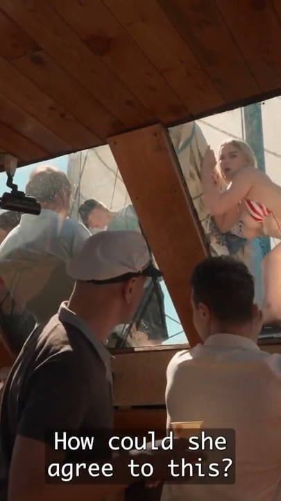 VIP4K. Will this blonde with big boobs cheat on her boyfriend for money? | Clip 2