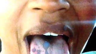 Zufälliges Sperma-Ziel 12 - Sperma-Tribut (Zunge)