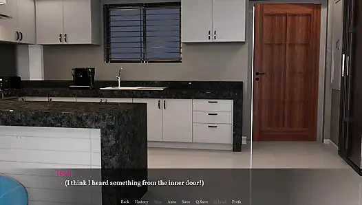 Düzgün vücutlu anlar: evli evli kadın komşusunu kahveye davet ediyor bölüm 2