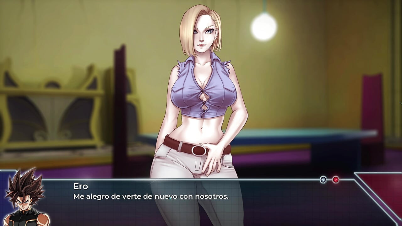 Divine Adventure - Εκτιμώντας τον χοντρό κώλο του Android 18 καθώς αλλάζει