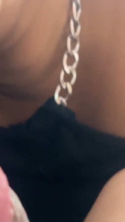 The wife put the whole cock in her mouth wearing a hot dress | Clip 1
