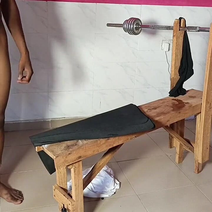 The Gay Muscular Gym Instructor Caught on Camera Fucking His Student