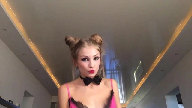 slim cute girl