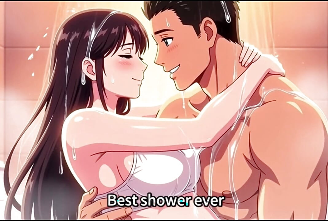 Shower sex husband helping wash Ayesha’s pregnant body