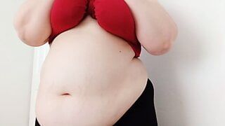 Ssbbw big belly fat girl