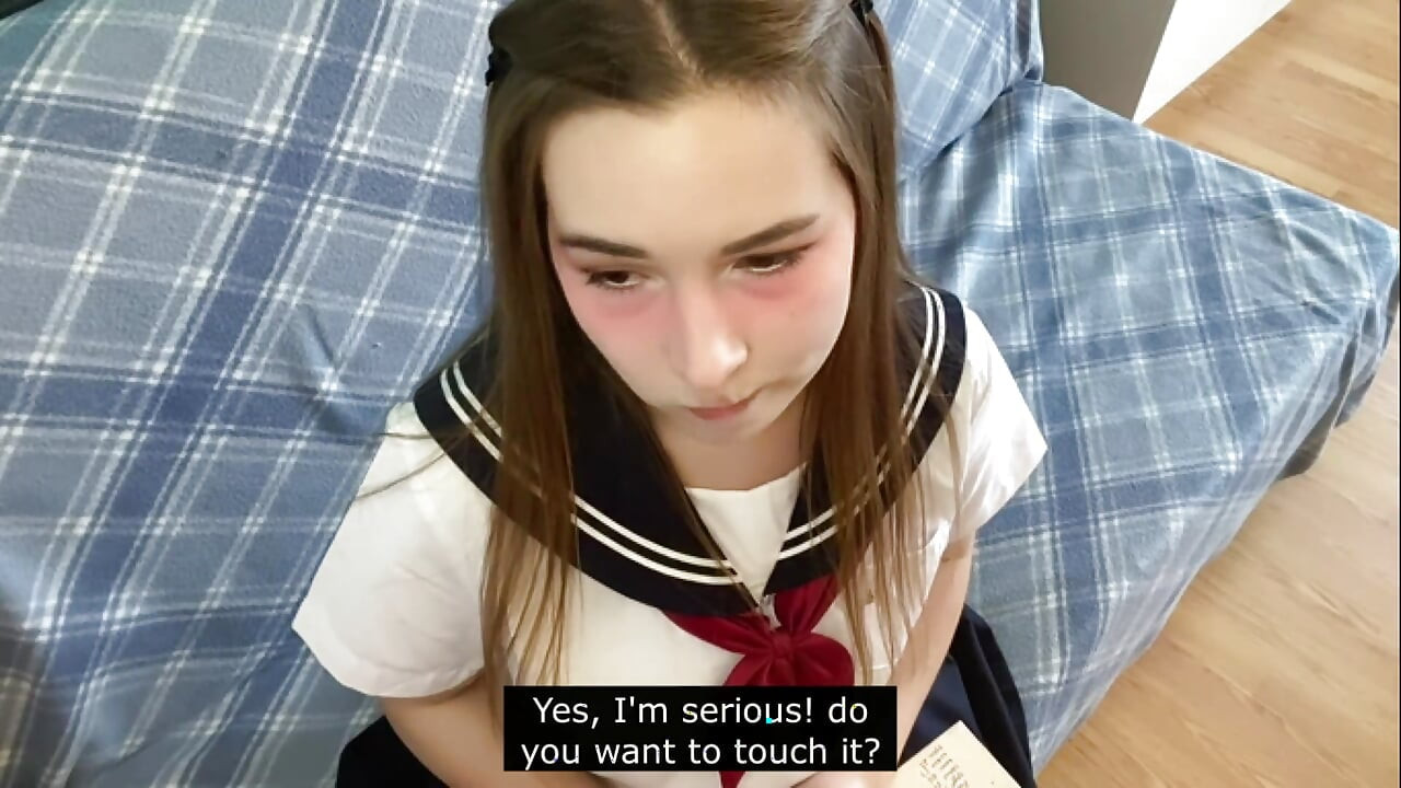 وجهة نظر جميلة بالزي الياباني معك وحدك في نفس الغرفة