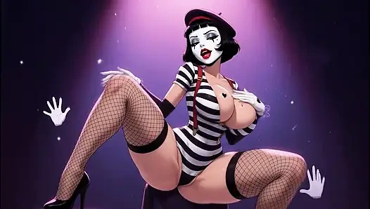 AI-Sexy Mime Tease