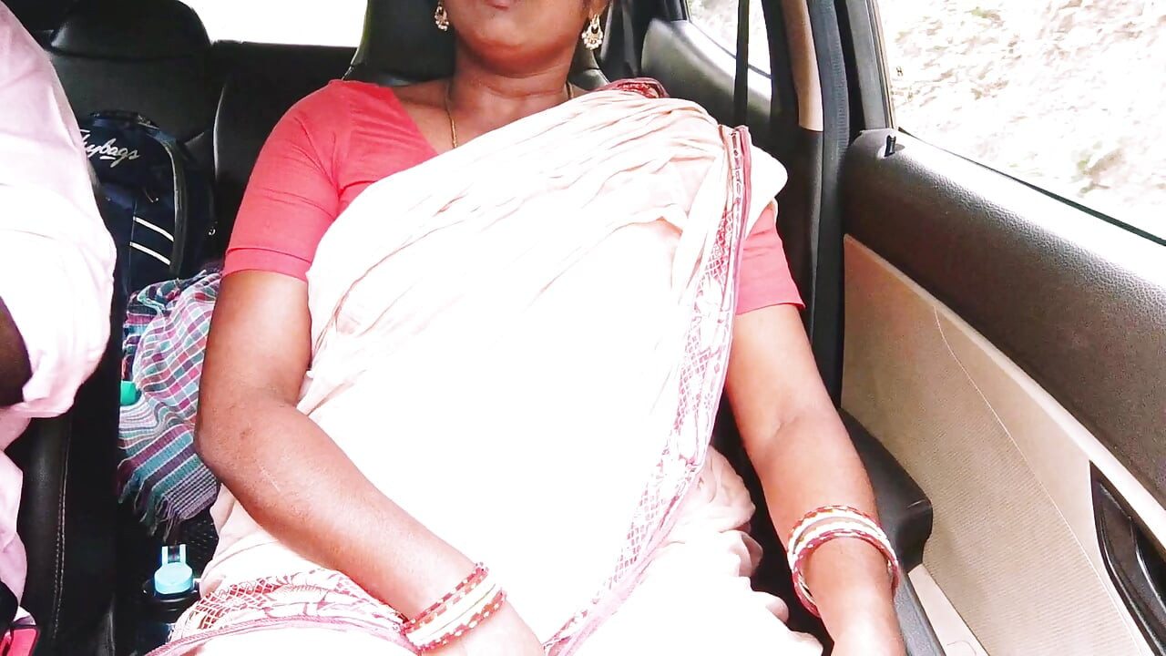 Indian House Maid Car Sex with House Woner in Jingle Road. Telugu Dirty Talks.