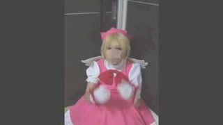 Japonês cd cosplayer cc sakura ejaculação