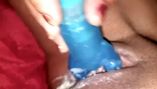 Creamy masturbation orgasm